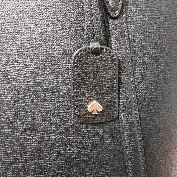 Kate Spade Cara Large Zip Tote Black Shoulder Bag
